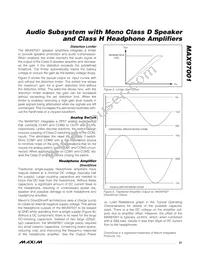 MAX97001EWP+ Datasheet Page 21