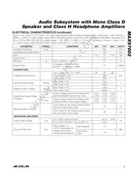 MAX97002EWP+T Datasheet Page 7