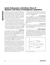 MAX97002EWP+T Datasheet Page 22