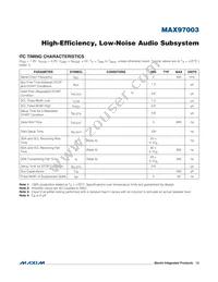 MAX97003EWP+T Datasheet Page 13