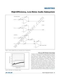 MAX97003EWP+T Datasheet Page 23