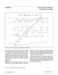 MAX9700CEBC+ Datasheet Page 10
