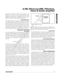 MAX9705DEBC+T Datasheet Page 13