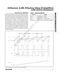 MAX9707ETX+T Datasheet Page 15