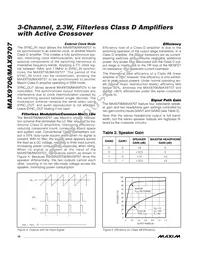 MAX9707ETX+T Datasheet Page 16