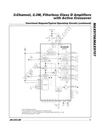 MAX9707ETX+T Datasheet Page 23