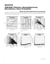 MAX9708ETN/V+TD Datasheet Page 6