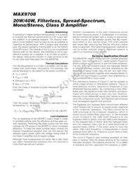 MAX9708ETN/V+TD Datasheet Page 16