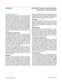 MAX9709ETN+TD Datasheet Page 12