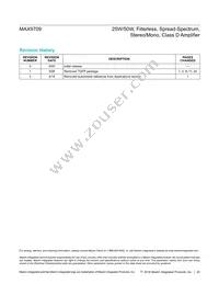 MAX9709ETN+TD Datasheet Page 20