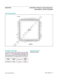 MAX9709ETN+TDG002 Datasheet Page 19