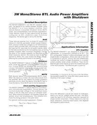 MAX9710EUE+T Datasheet Page 7