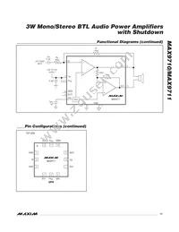 MAX9710EUE+T Datasheet Page 11