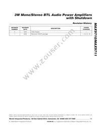 MAX9710EUE+T Datasheet Page 13