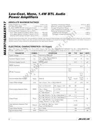 MAX9716EBL+TG45 Datasheet Page 2
