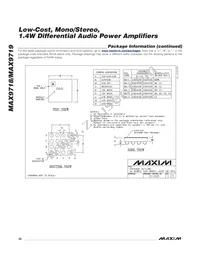 MAX9718HEBL+T Datasheet Page 22