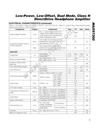 MAX97200BEWC+T Datasheet Page 3