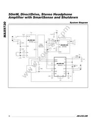 MAX9720BEUE+T Datasheet Page 18