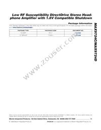 MAX9724DEBC+ Datasheet Page 19