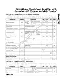 MAX9726AETP+T Datasheet Page 3