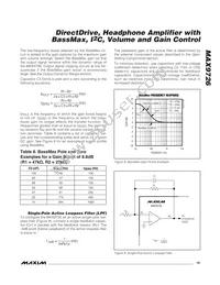 MAX9726AETP+T Datasheet Page 19