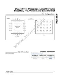 MAX9726AETP+T Datasheet Page 23