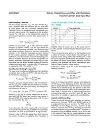 MAX9729ETI+T Datasheet Page 22