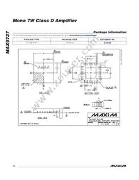 MAX9737ETG+TG24 Datasheet Page 12