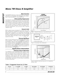 MAX9737ETG/V+T Datasheet Page 8
