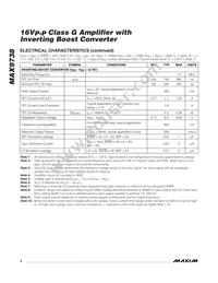 MAX9738EWP+TG45 Datasheet Page 4