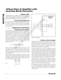 MAX9738EWP+TG45 Datasheet Page 10