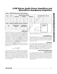 MAX9755ETI+T Datasheet Page 15