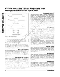 MAX9763ETI+T Datasheet Page 16