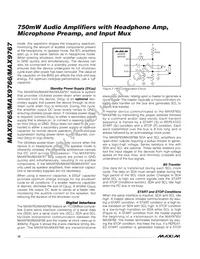 MAX9767ETJ+T Datasheet Page 18