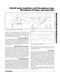 MAX9767ETJ+T Datasheet Page 19