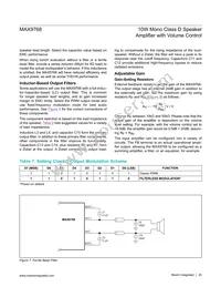 MAX9768BETG/V+ Datasheet Page 20