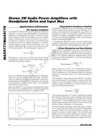 MAX9778ETI+ Datasheet Page 18