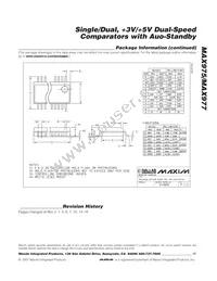 MAX977EEE-T Datasheet Page 17