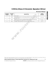 MAX9788EBP+T Datasheet Page 13