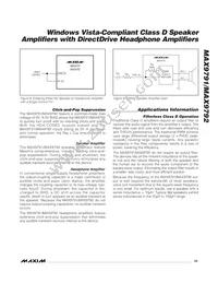 MAX9792CETI+T Datasheet Page 23