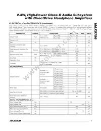 MAX9796EBX+TG45 Datasheet Page 5