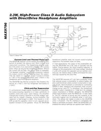 MAX9796EBX+TG45 Datasheet Page 18