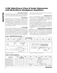 MAX9796EBX+TG45 Datasheet Page 20