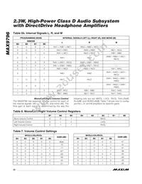 MAX9796EBX+TG45 Datasheet Page 22