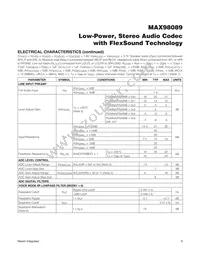 MAX98089EWY+T Datasheet Page 9