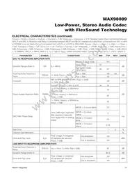 MAX98089EWY+T Datasheet Page 17