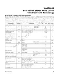 MAX98089EWY+T Datasheet Page 18