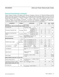 MAX98090BETL+T Datasheet Page 12