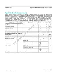 MAX98090BETL+T Datasheet Page 23