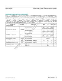 MAX98091EWN+T Datasheet Page 20